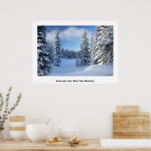 Snow Heaven Poster (Küche)