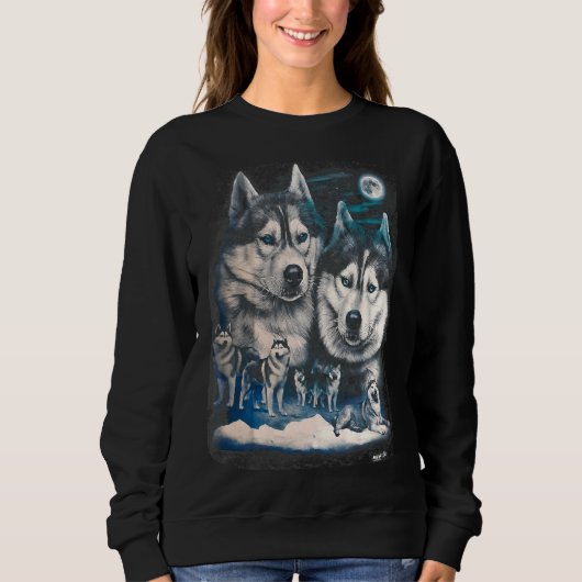 Snow Husky Sweatshirt (Vorderseite)