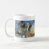 Snow Ice Queen Russian Princess Rentier Kaffeetasse (Links)