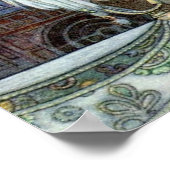 Snow Ice Queen Russian Princess Rentier Poster (Ecke)