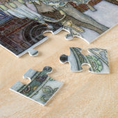 Snow Ice Queen Russian Princess Rentier Puzzle (Seite)