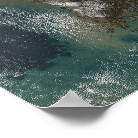 Snow in Korea Poster (Ecke)