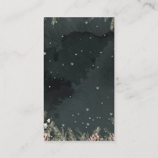 Snow In Love Begleitkarte (Rückseite)