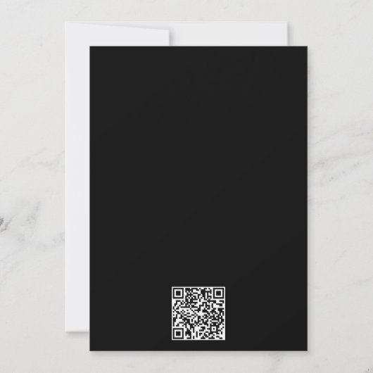 Snow in Love Modern Snowflake Bridal Shower Einladung (Rückseite)