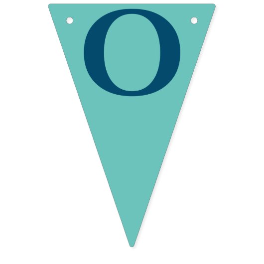 Snow in Summer Art Nouveau Style Wedding Wimpelkette (Zweite Fahne)