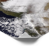 Snow in Syria Poster (Ecke)