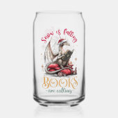 Snow Is Falling, Books Are Calling Dosenglas (Vorderseite)