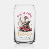 Snow Is Falling, Books Are Calling Dosenglas (Rückseite)