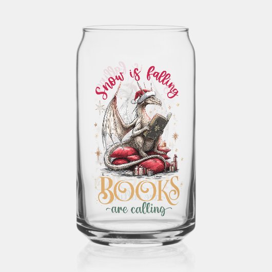 Snow Is Falling, Books Are Calling Dosenglas (Rückseite)