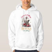 Snow Is Falling, Books Are Calling Hoodie (Vorderseite)
