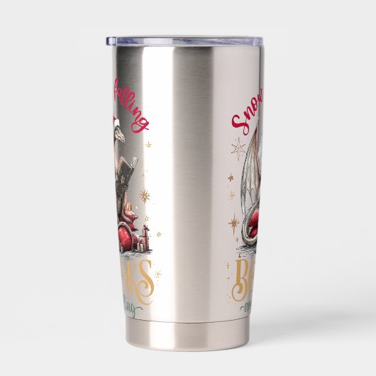 Snow Is Falling, Books Are Calling Thermobecher (Rechts)