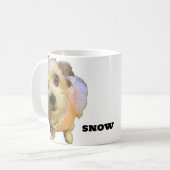 SNOW KAFFEETASSE (Vorderseite Links)