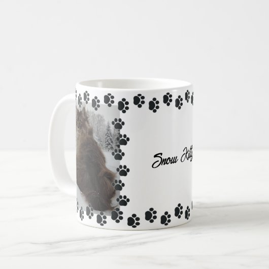 Snow Kitty Tasse (Vorderseite Links)