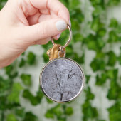 Snow-Laden Bäume Schlüsselanhänger (Hand)