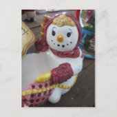 Snow Lady Postkarte (Vorderseite)