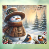 Snow Lady Window Cling Fensteraufkleber (Blatt 3)