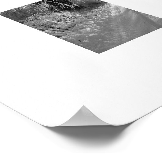 Snow Landscape: Cheshire Poster (Ecke)