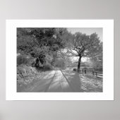 Snow Landscape: Cheshire Poster (Vorne)