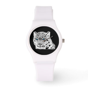 Snow Leopard Armbanduhr