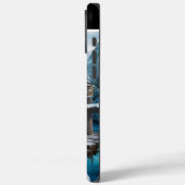 Snow Leopard auf der Winterbrücke Case-Mate iPhone Hülle (Rückseite / Links)