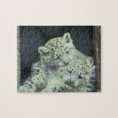 Snow Leopard Babies Puzzle (Horizontal)
