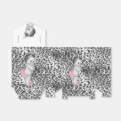 Snow Leopard Baby Dusche Fevor Boxen Geschenkschachtel (Ungefaltet)