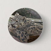 Snow Leopard Button (Vorderseite)