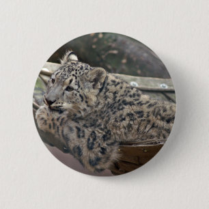 Snow Leopard Button