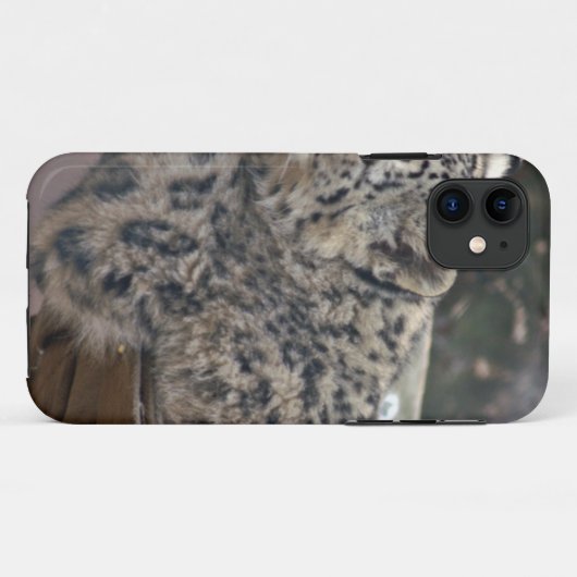 Snow Leopard Case-Mate iPhone Hülle (Rückseite (Horizontal))