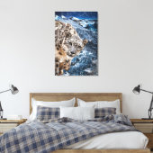 SNOW LEOPARD CLOUD WALKER LEINWANDDRUCK (Insitu (Schlafzimmer))