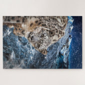 SNOW LEOPARD CLOUD WALKER PUZZLE (Horizontal)