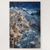 SNOW LEOPARD CLOUD WALKER PUZZLE (Vertikal)