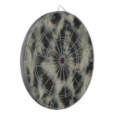 Snow Leopard Dart Board Dartscheibe (Vorderseite Links)