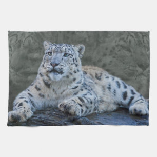 Snow Leopard Dreams Küchentücher