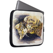 Snow Leopard Electronics Bag Laptopschutzhülle (Vorne Rechts)