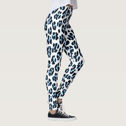 Snow Leopard Elegance Leggings (Rechts)