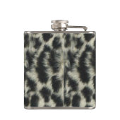 Snow Leopard Flask Flachmann (Rückseite)