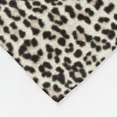 Snow Leopard Fleecedecke (Ecke)