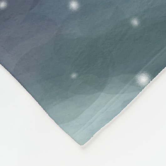 Snow Leopard Fleecedecke (Ecke)