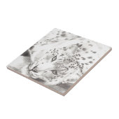 Snow Leopard Fliese (Seite)