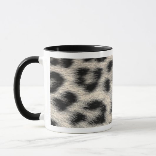 Snow Leopard Fur Tasse (Links)