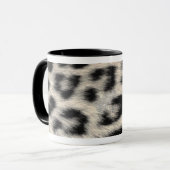 Snow Leopard Fur Tasse (Vorderseite Links)