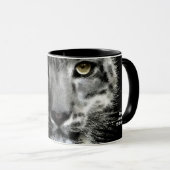 Snow Leopard Geschenk Tasse (VorderseiteRechts)