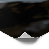 Snow Leopard Guardian Poster (Ecke)