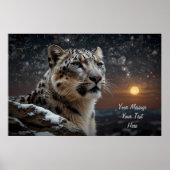 Snow Leopard Guardian Poster (Vorne)