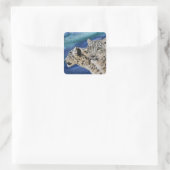 Snow Leopard Habitat Stickers (Tasche)