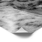 Snow Leopard Icy Stare Fotodruck (Ecke)