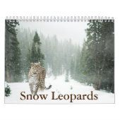 Snow Leopard-Kalender Kalender (Titelbild)
