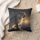 Snow Leopard Kissen (Decke)