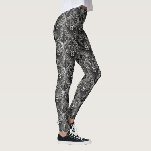 Snow Leopard Leggings (Rechts)